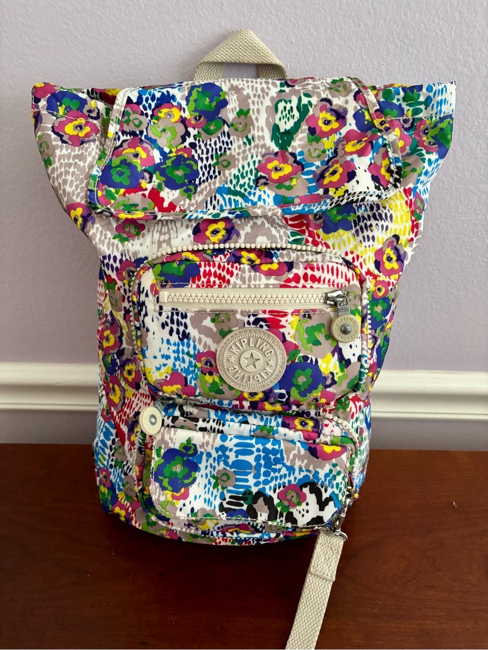 Kipling Ravier Backpack Nylon Water Resistant - Picture 2 of 10
